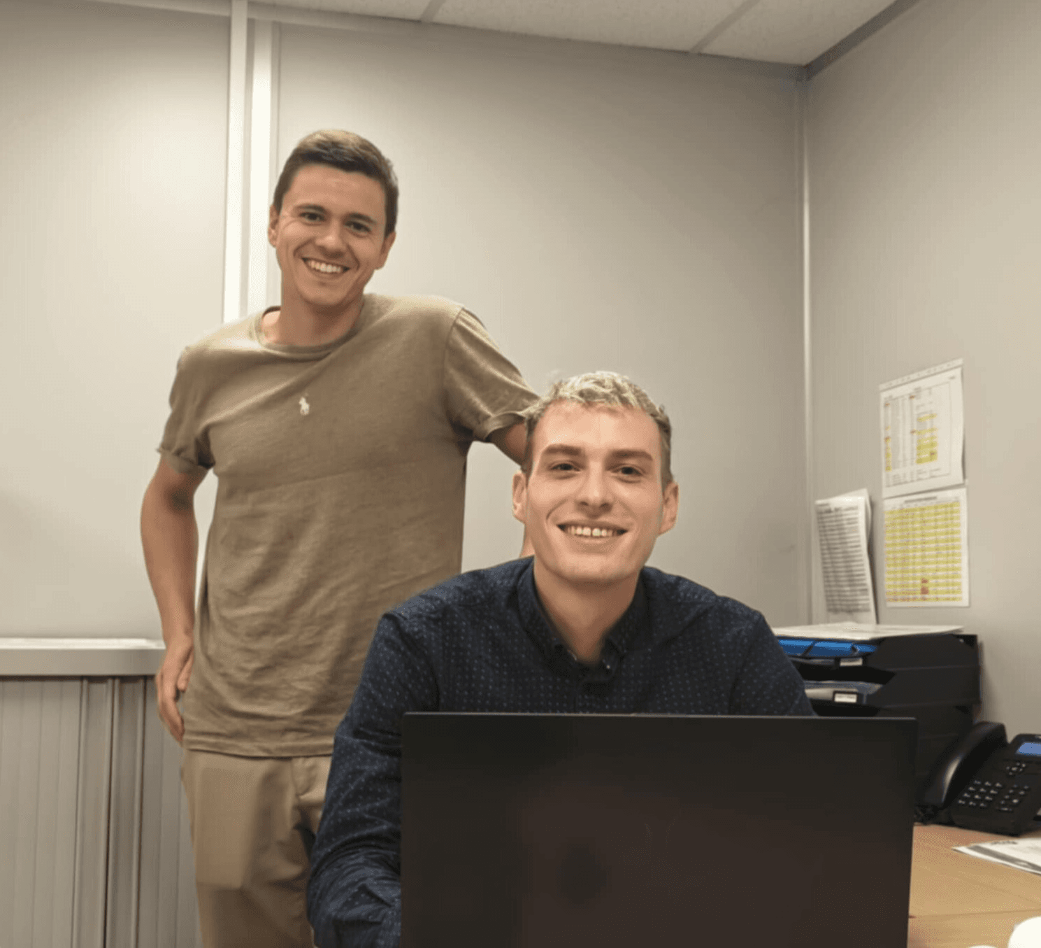 Quentin Dollon et Jérémy Tasca - Fondateurs de DT Media