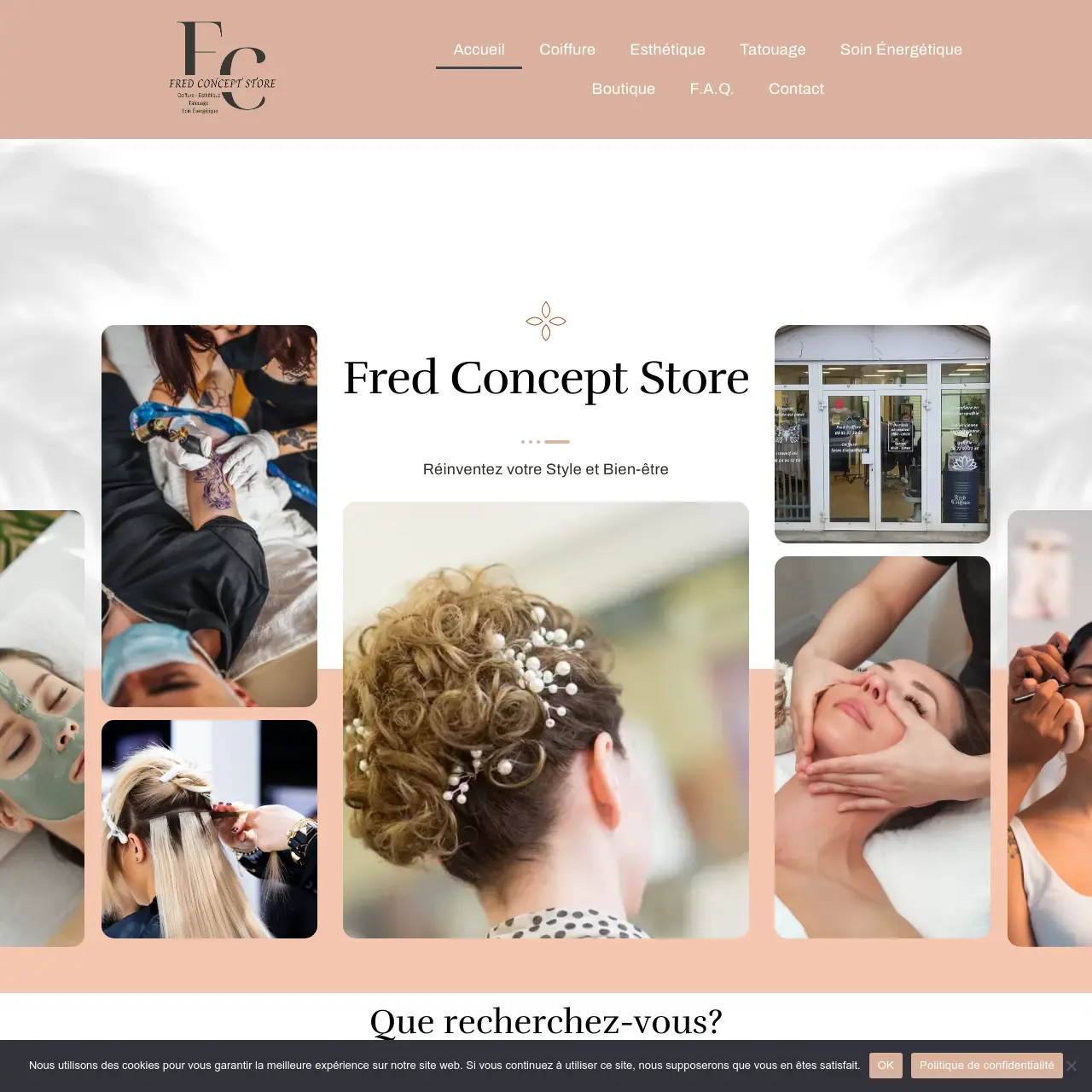 Fred Concept Store Montbéliard Site DT Media Agence Développement Web